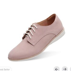 Rollie Nation pink genuine leather Derby shoe size 40